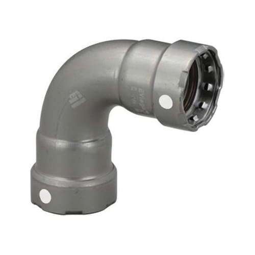 MegaPress® 84315 Model 5916 Elbow, 1 in Nominal, Press End Style, Carbon Steel, Import