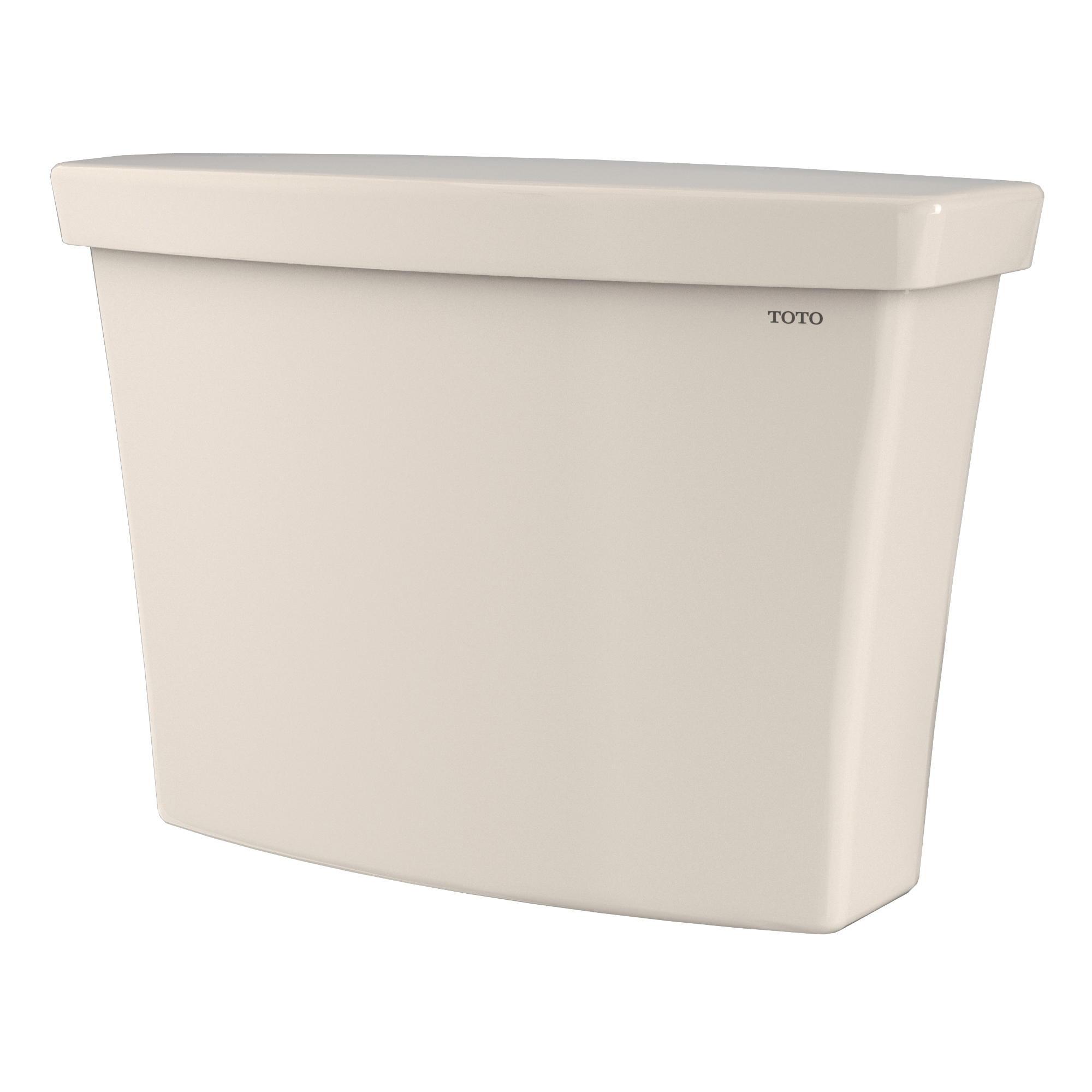 Toto® ST748EMA#12 Drake® Transitional Toilet Tank and Cover Only With WASHLET®+ Auto Flush Compatibility, 0.8/1.28 gpf, Left Lever Flush, Sedona Beige