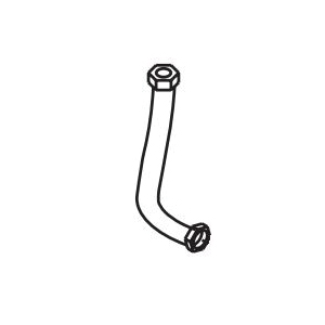 Zurn® Wilkins 3710-36 Sensing Tube, For Use With Model 375/375A/475/475V 6 in Reduced Pressure Principle Assembly, 3/8 x 3/8 x 9 in