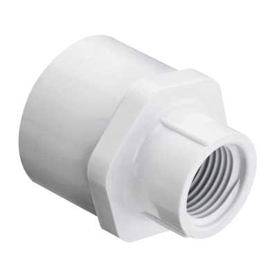 Spears® 435-100F Standard, 10 in nominal, Socket x FNPT end style, SCH 40/STD, PVC, Domestic