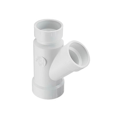 Spears® P601-580 Wye, Fitting/Connector: Reducing Wye, 8 x 8 x 3 in Nominal, Hub End Style, PVC, Domestic