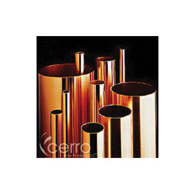 Cerro® Cerrotube™ 3/4 L 10 Type L Medium Wall Hard Temper Water Tubing, 3/4 in Nominal, 7/8 in OD x 10 ft L, Straight Form, Copper