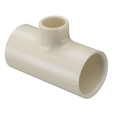 Spears® EverTUFF® CTS 4101-242 Reducing Tee, 2 x 1-1/4 x 1-1/4 in, Socket, CPVC, Domestic