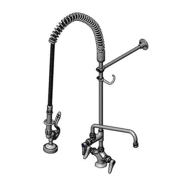 T & S B-2349-05 Pre-Rinse Unit, 1.15 gpm Flow Rate, Polished Chrome
