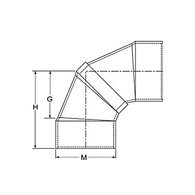 Spears® 3906-020C 90 deg DWV Bend, 2 in Nominal, Socket End Style, SCH 80/XH, CPVC, Domestic