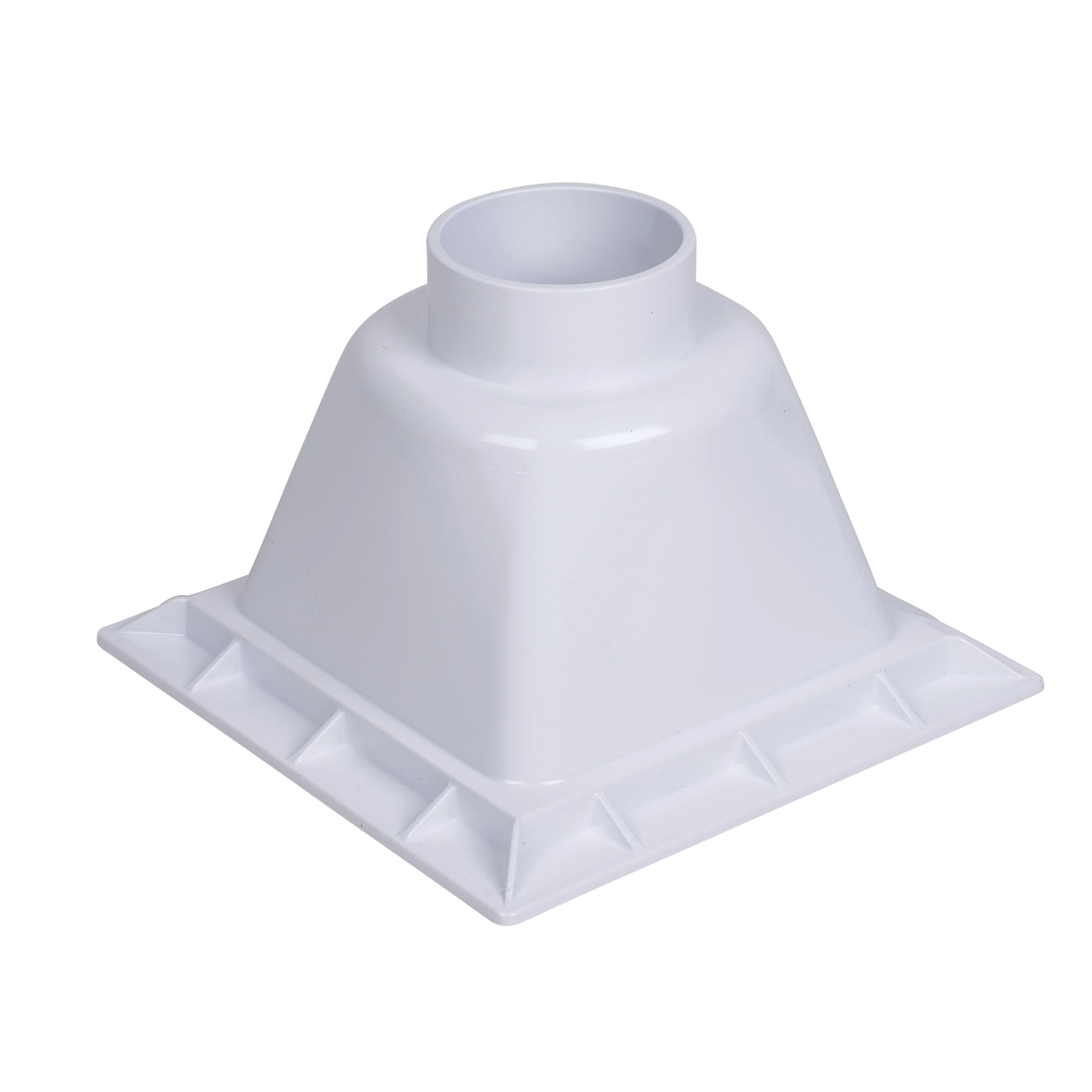 Oatey® 42722 Floor Sink, 4 in Drain Opening, 12 in W x 12 in H, Square Shape, PVC, Domestic