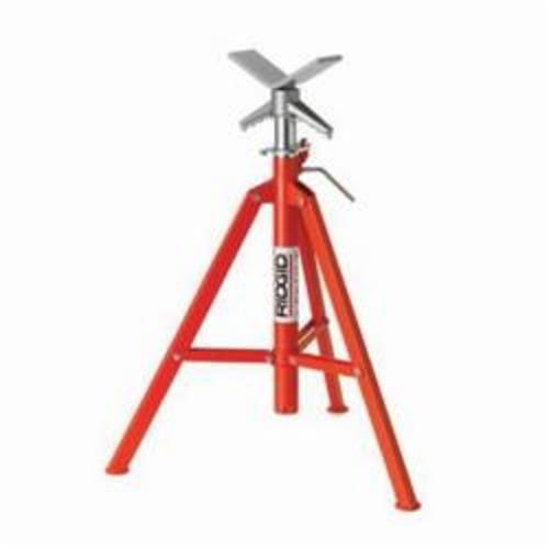 RIDGID® 22168, VF-99 V-Head High Pipe Stand, 12 in Pipe, 2500 lb Load