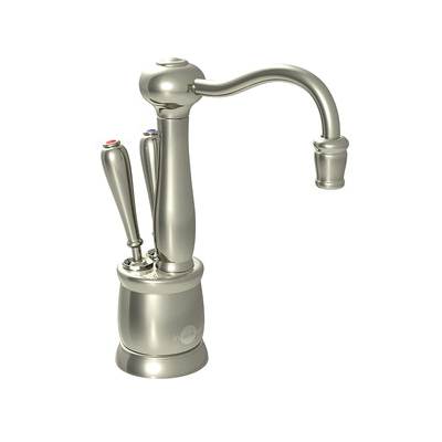 Insinkerator® Indulge™ 44391C FHC2200 Instant Hot and Cool Water Dispenser Faucet, Swivel Spout, Polished Nickel, 2 Handles, Residential