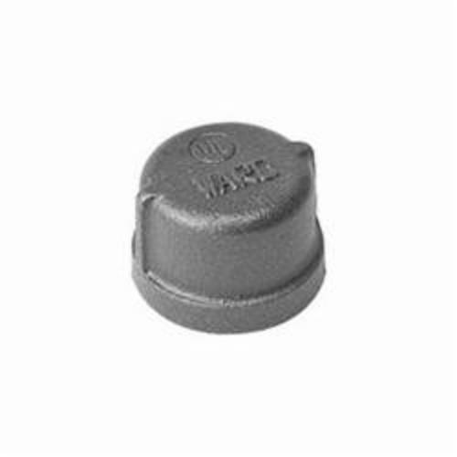 Ward Mfg 1B.B300CAP Pipe Cap, 1-1/4 in, FNPT, 300 lb, Malleable Iron, Black, Domestic