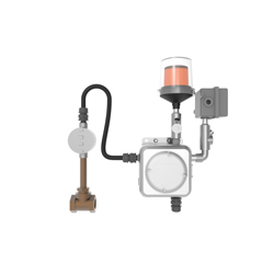 Bradley® S19-324D2D Explosion-Proof Emergency Signaling System, 90 to 264 VAC, 108 dB at 2 ft, Indoor/Outdoor, Fixture Piping Mounting, Amber Lens, Specifications Met: ANSI/ISEA Z358.1-2014