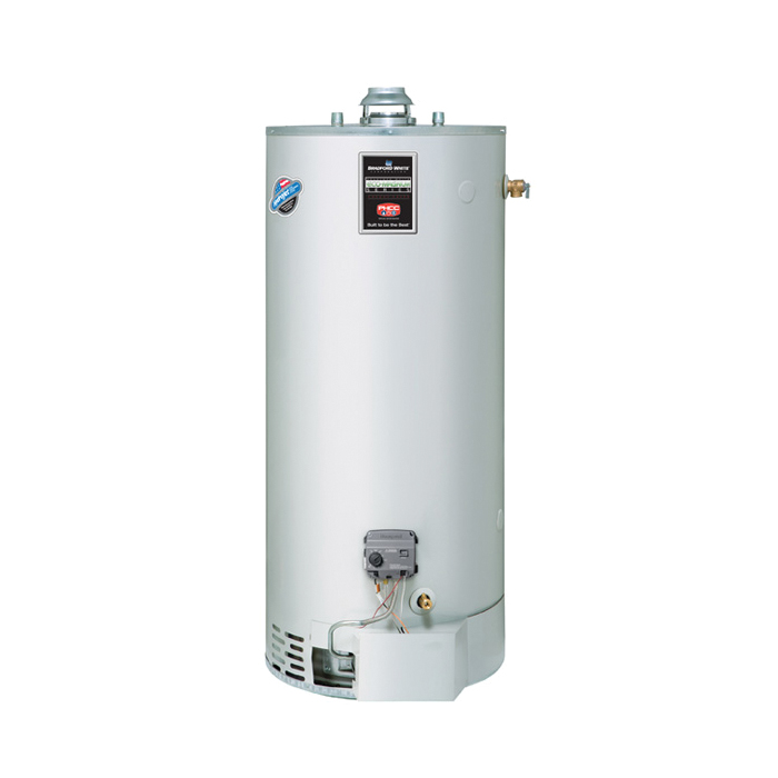 Bradford White® ULG275H763N Gas Water Heater, 75 gal Tank, Domestic, 76000 Btu/hr Heating, Natural Gas Fuel, Atmospheric Vent, 79 %