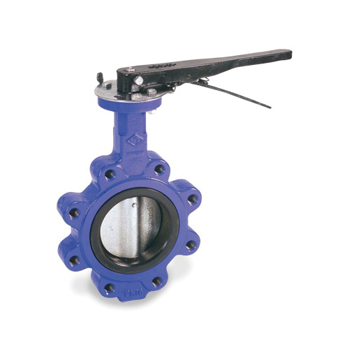 Smith-Cooper® 0160LDNL025 160 Lug Style Butterfly Valve, 2-1/2 in Nominal, 125/150 lb, Ductile Iron Body, Buna-N/EPDM Softgoods