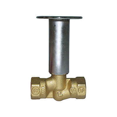 LEGEND 102-804 T-3200PB Straight Pattern Multi-Turn Globe Log Lighter Valve, 1/2 in Nominal, FNPT End Style, Forged Brass Body, Import