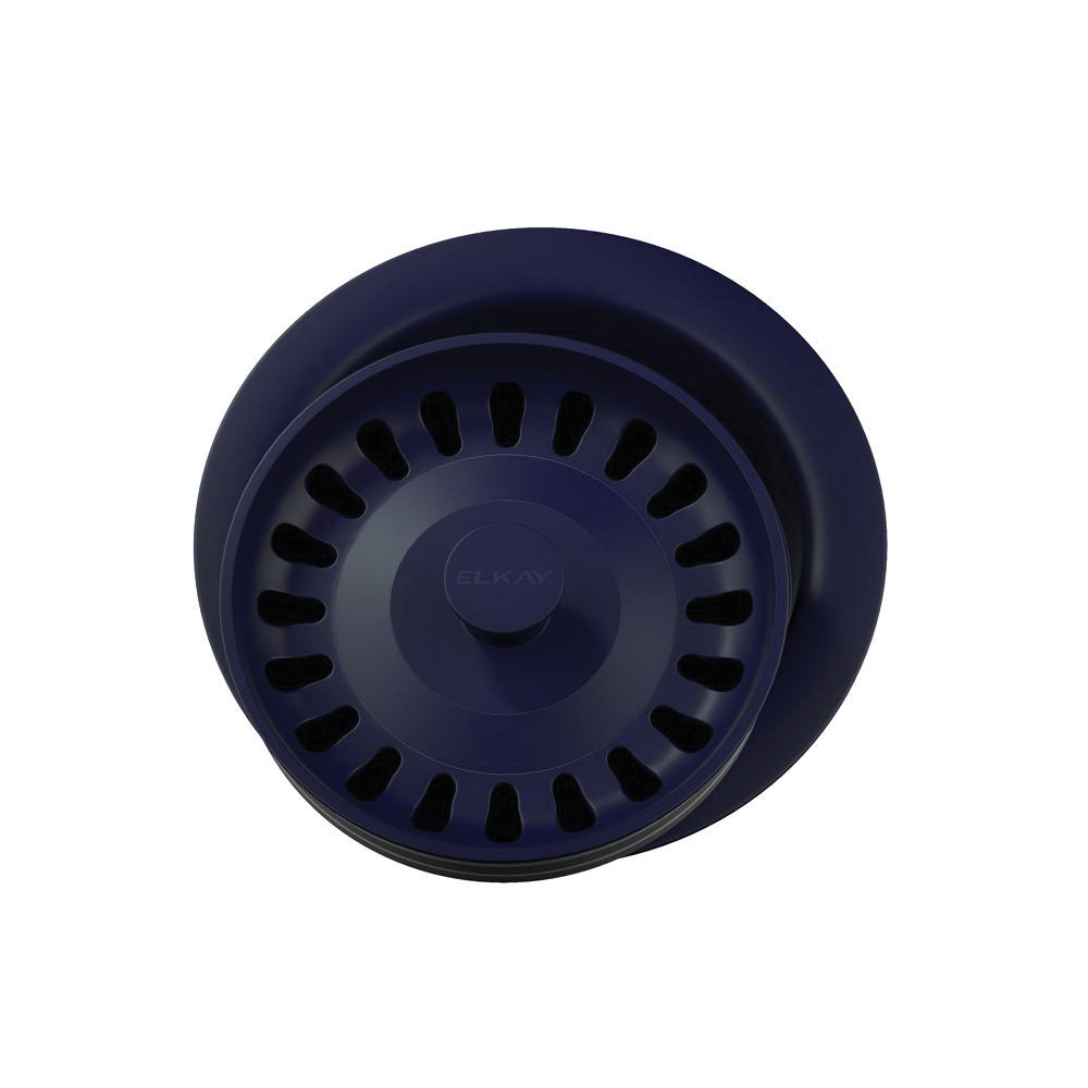 Elkay® LKQD35JB Disposer Flange With Removable Basket Strainer and Rubber Stopper, 3-1/2 in Nominal, Polymer, Jubilee, Import