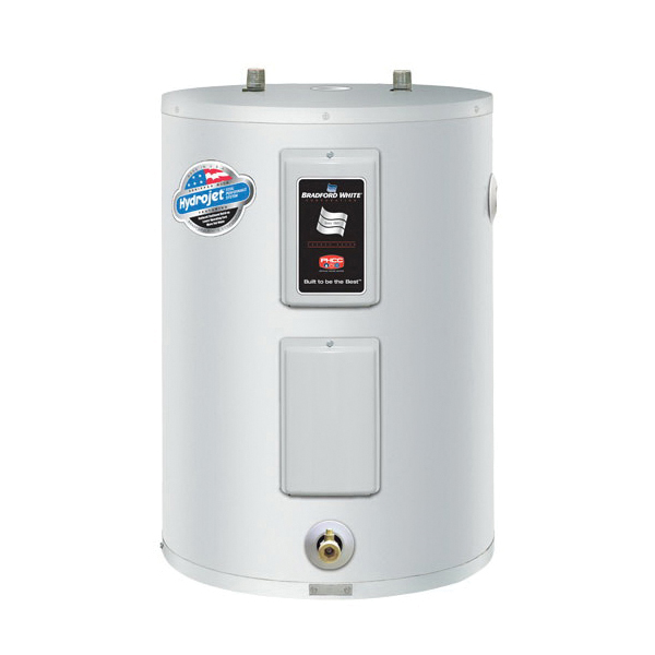 Bradford White® RE230LN6-1NCWW Lowboy Electric Water Heater, 28 gal Tank, 240/208 VAC, 4.5/3.5 kW Power Rating, 1 ph Phase, Domestic