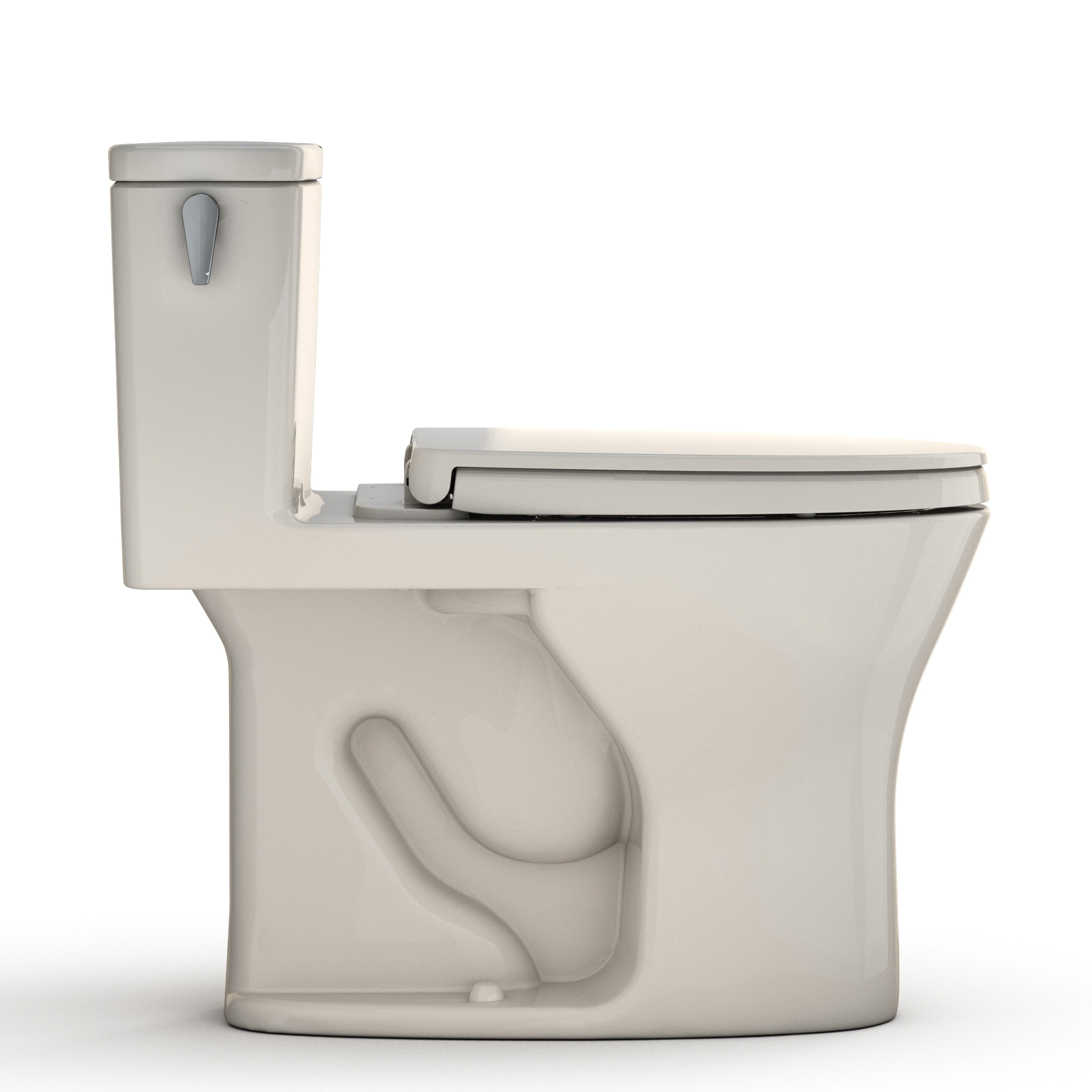 Toto® MS856124CEMG#12, UltraMax®, Elongated Bowl, 14-15/16 in H Rim, 12 in Rough-In, 1.28/0.8 gpf Flush Rate, Sedona Beige, Import